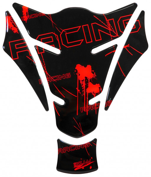 Tankpad Racing Neon Rot Form 15