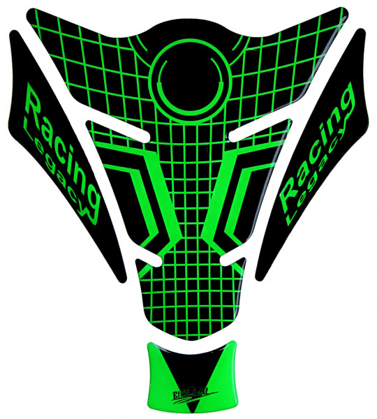 Tankpad Neon Grün Racing Legacy Form 15