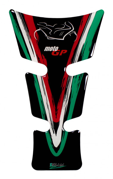 Tankpad 3D Motorrad Gel Aufkleber Italien Flagge Lackschutz Tankschutz