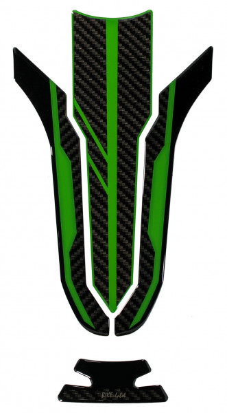 Motorrad Tankpad Carbon Optik kompatibel für Kawasaki Z900 Lackschutz