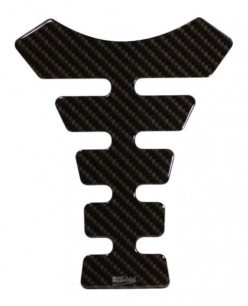 Tankpad Carbon Braun Optik Motorrad 3D Lackschutz Tankschutz
