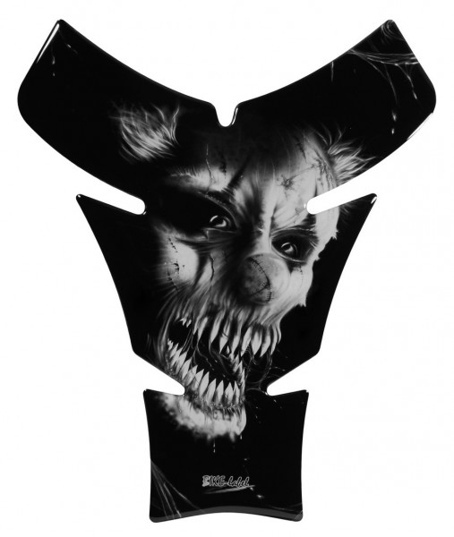 Motorrad 3D Aufkleber Tankpad - Clown Joker Lackschutz Tankschutzfolie