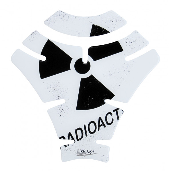 Tankpad radioaktiv white Form 9