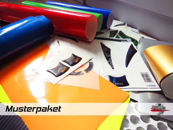 BIKE-label Material Muster - Mix Paket