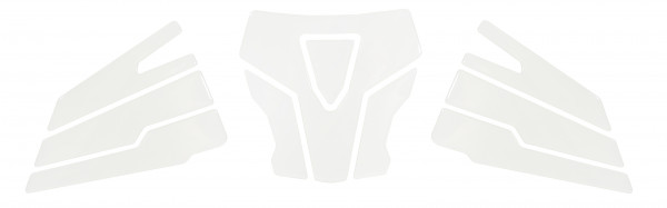Tankpad / Kneepad Set Motorrad transparent kompatibel für KTM 1290 Super Duke R