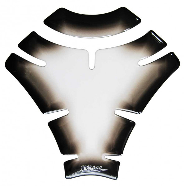 Tankpad Transparent / Schwarz-Verlauf Form 9