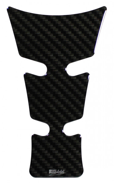 Tankpad 3D Lackschutzfolie für Motorrad Carbon Schwarz Optik Druck Gel-Aufkleber