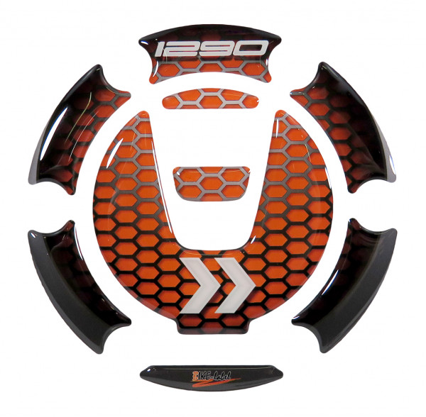 Tankdeckel Pad grau kompatibel für KTM 1290 Super Adv. R+S / 1290 Super Duke R