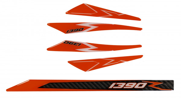 Schutzblech Kettenschutz Deko Grafik Kit kompatibel mit KMT 1390 Superduke R +EVO