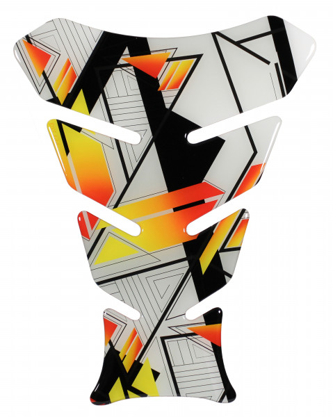Tankpad Orange Urban Graphic