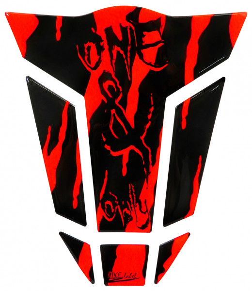 Tankpad Neon Rot one & only Monster Form 48