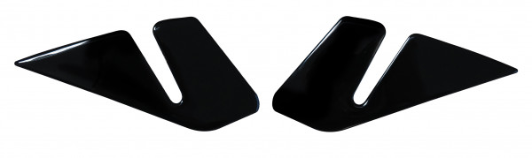 Kneepad Motorrad Aufkleber schwarz kompatibel für Honda CBR 1000 RR Fireblade