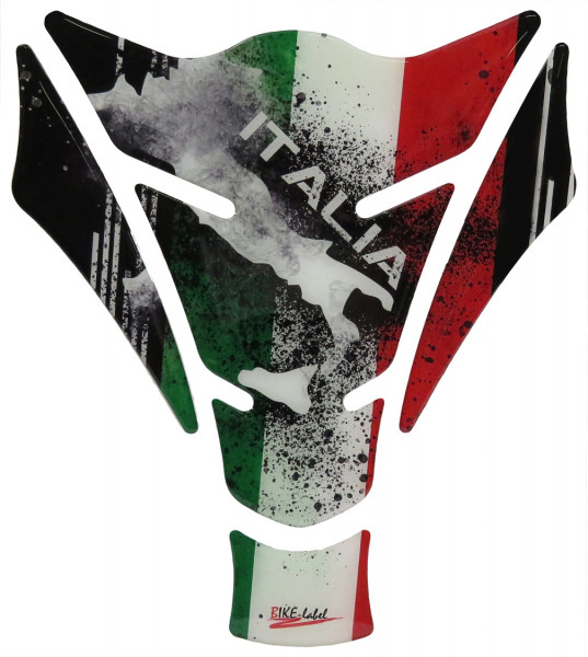 Tankpad 3D Motorrad Gel Aufkleber Italien Flagge Lackschutz Tankschutz