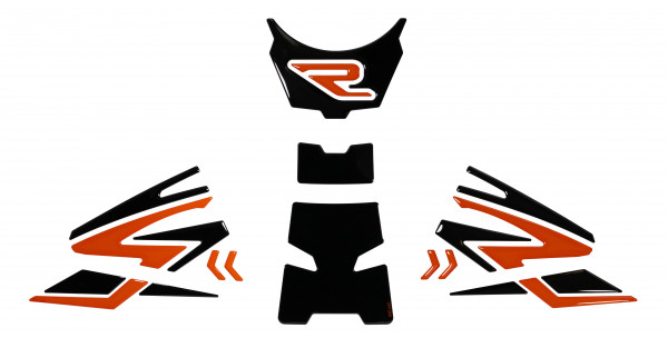 Tankpad Seitentankpad Set orange kompatibel für KTM 1390 Super Duke R +Evo