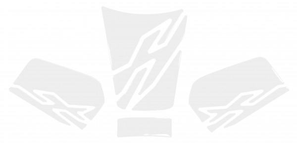 Tankpad Seitentankpad Set Transparent kompatibel mit Honda CB750 Hornet