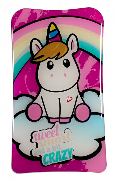süßes einhorn aufkleber Pink