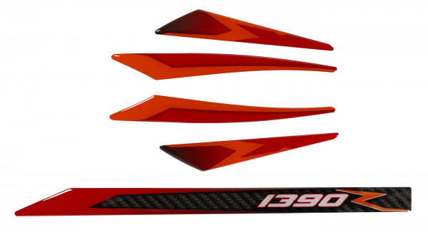 Kettenschutz Schutzblech Deko Carbon optik kompatibel mit KMT 1390 Superduke R