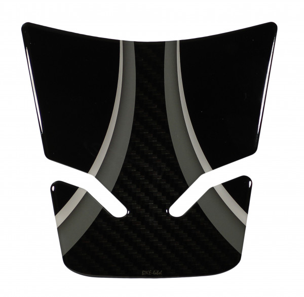 Tankpad Gel Aufkleber Motorrad kompatibel für Honda CB750 Hornet Carbon Grau