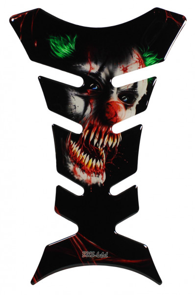 Motorrad 3D Aufkleber Tankpad Clown Joker Lackschutz Kratzschutzfolie