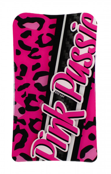 Tankpad für Motorrad Tank Lackschutz 3D-Gel Pink Leoprint Carbon Style