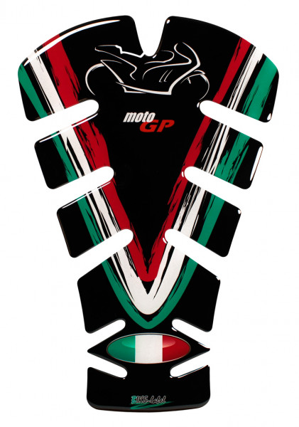 Tankpad 3D Motorrad Gel Aufkleber Italien Flagge Lackschutz Tankschutz