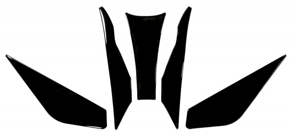 Tankpad Seitentankpad Motorrad Set uni schwarz kompatibel für BMW R1200 GS