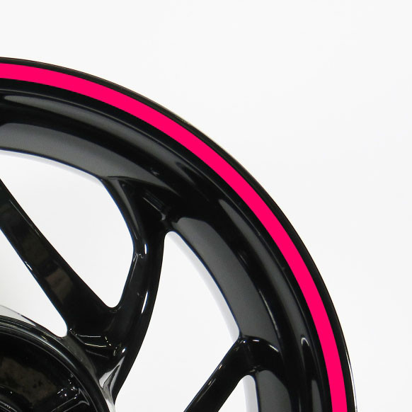 Neon Felgenrand Classic Aufkleber-Set Auto Motorrad