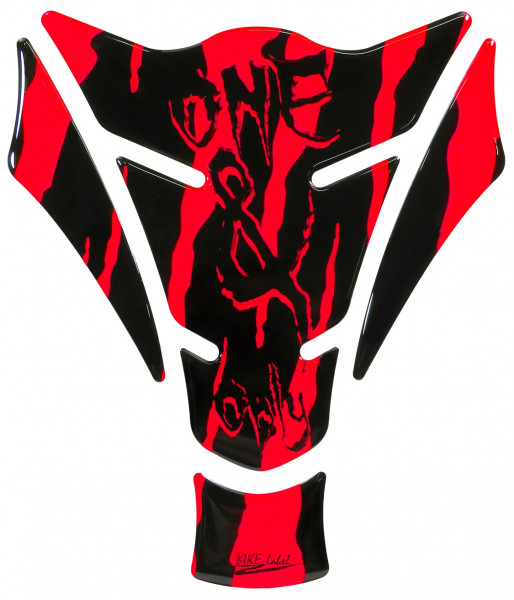 Tankpad Neon Rot one & only Monster Form 15
