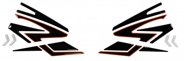 Kneepad Lackschutzaufkleber seitlich Kniepad passend für KTM 1390 Superduke R